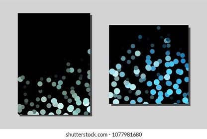 Light BLUEvector template for landing pages. Blurred decorative design in abstract style with textbox. Completely new template for your brand book.