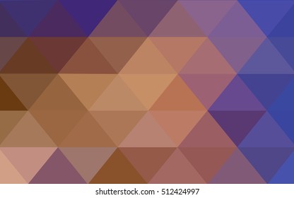 Light blue-yellow abstract mosaic background. Geometric illustration in Origami style with gradient.  The elegant pattern can be used as part of a brand book.
