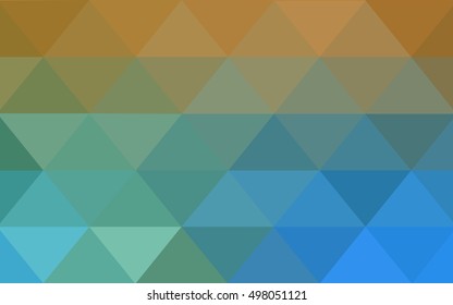 Light blue-yellow abstract mosaic pattern. Glitter abstract illustration with an elegant design. The textured pattern can be used for background.