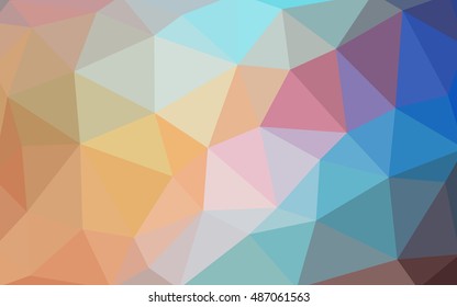 Light blue-yellow polygonal illustration, which consist of triangles. Triangular design for your business. Geometric background in Origami style with gradient. Light blue-yellow polygonal illustration, which consist of triangles. Triangular design for your business. Geometric background in Origami style with gradient.