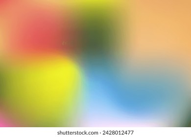Light blurred abstract color gradient background grainy texture effect vector.