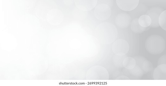 Fundo bokeh borrado claro. Ilustração vetorial.