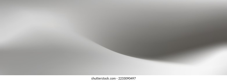 Light Blurry Cloudy Cloud Weather Smooth Wallpaper. Monochrom Silver Water Smog Smoke Gradient Backdrop. Curve Flow Grey Pastel Sky Gradient Mesh. Fluid White Metal Gray Wavy Liquid Smooth Surface.