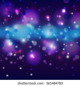 light bokeh. abstract background