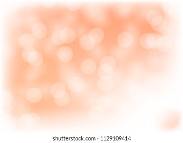 light bokeh abstract color orange blur background graphic design