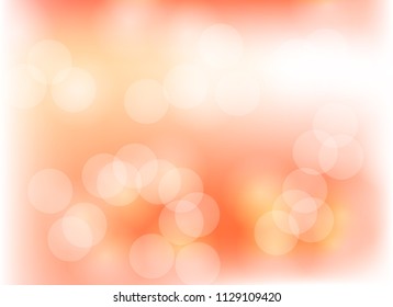 light bokeh abstract color orange blur background graphic design