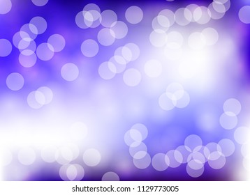 light bokeh abstract color purple blur background graphic design