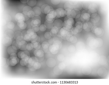 light bokeh abstract  gray blur background graphic design