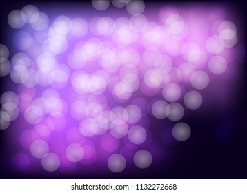 light bokeh abstract purple blur background 