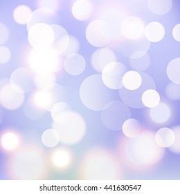 Light bokeh background. Glow shiny bright design for holidays, posters. Celebration template poster.