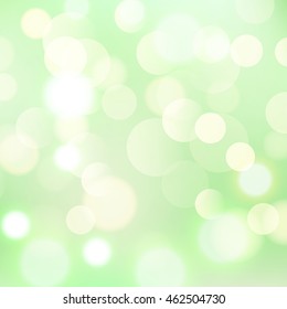 Light bokeh background. Glow shiny bright design for holidays, posters. Celebration template poster.