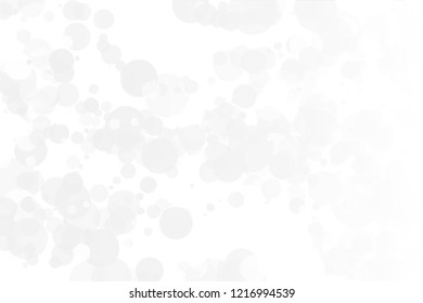 Light bokeh background. Scalable vector illustration. Pattern with circles of different scale and transparency with overlap. Easy background for banners, web pages, ads, Wallpapers