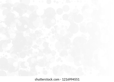 Light bokeh background. Scalable vector illustration. Pattern with circles of different scale and transparency with overlap. Easy background for banners, web pages, ads, Wallpapers