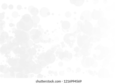 Light bokeh background. Scalable vector illustration. Pattern with circles of different scale and transparency with overlap. Easy background for banners, web pages, ads, Wallpapers