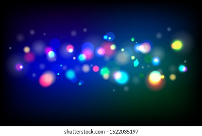 light bokeh background, bokeh vector, blur, bokeh concept