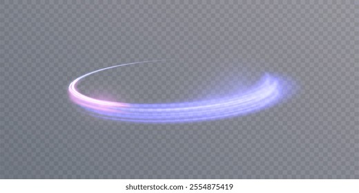 Light bright swirl. Portal effect on transparent background PNG. Bright light round teleportation podium. Magic gate in fantasy game. Vector	