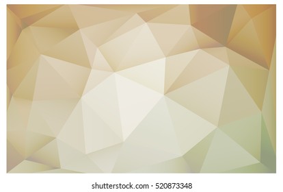 Light Brown abstract textured polygonal background. Vector blurry triangle design. Pattern can be used for background.