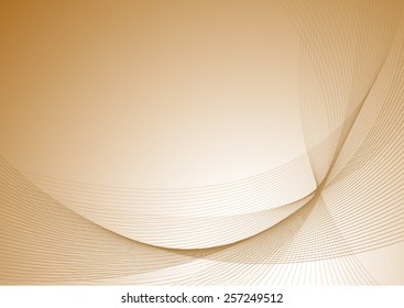Fondo marrón claro con curvas