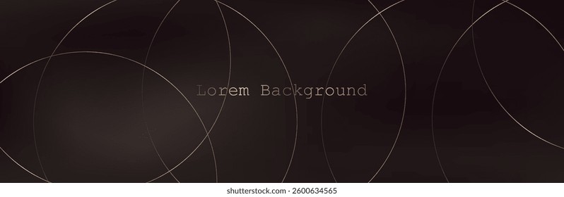 light brown background with golden circles. modern background. vector illustration. eps 10. mocha mousse background
