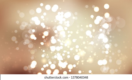 Light Brown Blurred Lights Background Graphic