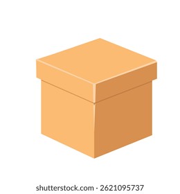 light brown box vector design