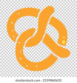 A LIGHT BROWN BREAD ILLUSTRATION ICON