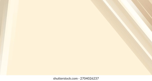 fundo de cor castanho claro. Gradiente de plano de fundo de apresentação abstrata de linhas modernas