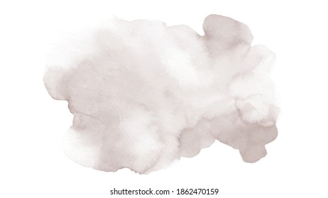 Light brown cream sepia background of stain splash watercolor