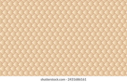 Light brown gradient vector seamless pattern. Modern stylish texture. Repeating geometric background with squares. Trendy hipster sacred geometry. Background for skinali pattern in classic style. EPS