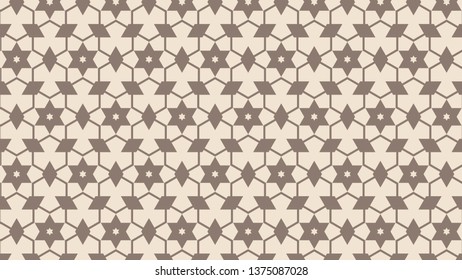 Light Brown Star Background Pattern