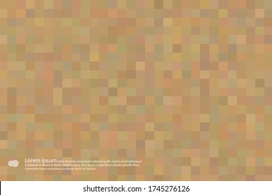 Vector de color marrón claro abstracto texturizado fondo poligonal. Se puede utilizar una plantilla de rectángulo de repetición para una plantilla de folleto.