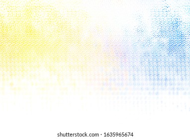 Light Brown vector backdrop with dots. Beautiful colored illustration with blurred circles in nature style. New template for your brand book.