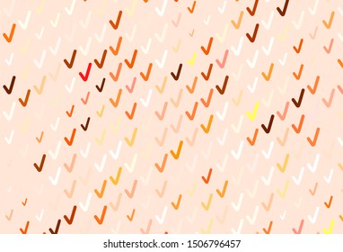 Light Brown vector background with curved lines. Colorful illustration in abstract style with gradient. Abstract style for your business design.