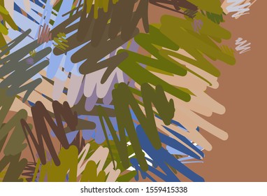 Light Brown vector background with straight lines. Modern geometrical abstract illustration with Lines. Pattern for your busines websites.