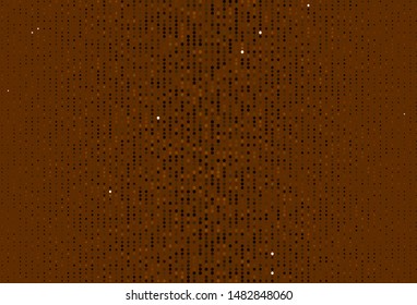 Light Brown vector layout with circle shapes. Blurred bubbles on abstract background with colorful gradient. Pattern for textures of wallpapers.