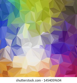 Light brown vector shining triangular background. Colorful illustration in abstract style with gradient. Textured pattern for background.