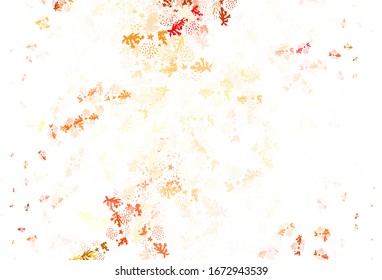 Light Brown vector texture with abstract forms. Illustration with colorful gradient shapes in abstract style. Background for a cell phone.