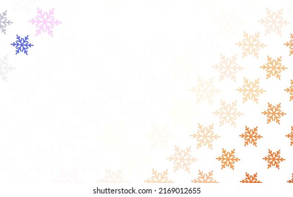 Textura vectorial marrón claro en estilo de cumpleaños. Ilustración abstracta de gradiente con coloridas cosas navideñas. Plantilla para letras, tipografía.
