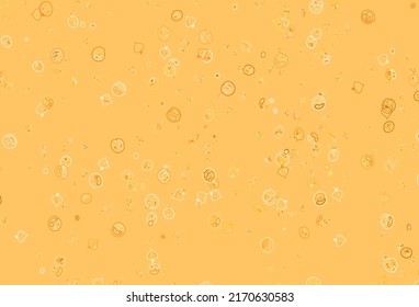 Light Brown vector texture with delicious snacks. Decorative illustration with food on abstract template. Pattern for ads of breakfast, lunch, dinner.