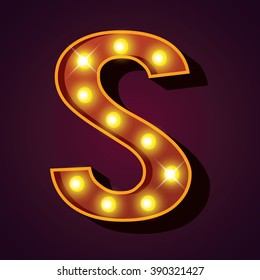 Light Bulb Alphabets