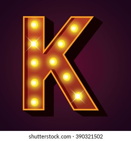 Light Bulb Alphabets
