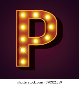 Light Bulb Alphabets