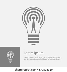 Light bulb and antenna