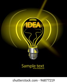light bulb background