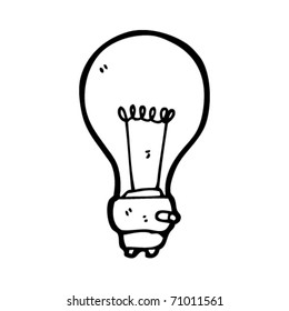 light bulb cartoon