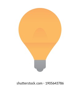 light bulb construction and renovation tool icon, home repair concept vector illustration