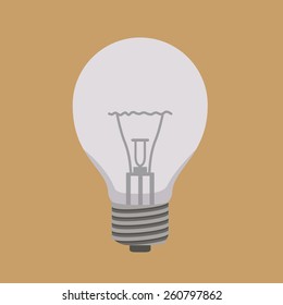 Light Bulb design, vector illustration