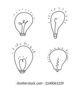  light bulb drawing artis vecter 