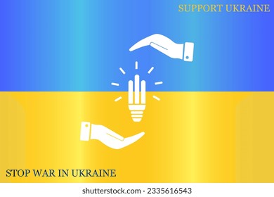 Light bulb energy-saving, vector icon.
