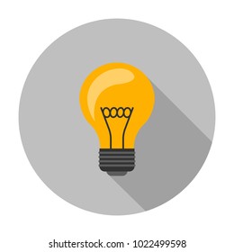 Light Bulb Flat Icon
